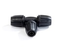RACCORD TE Tuyau 8mm PE A VISSER