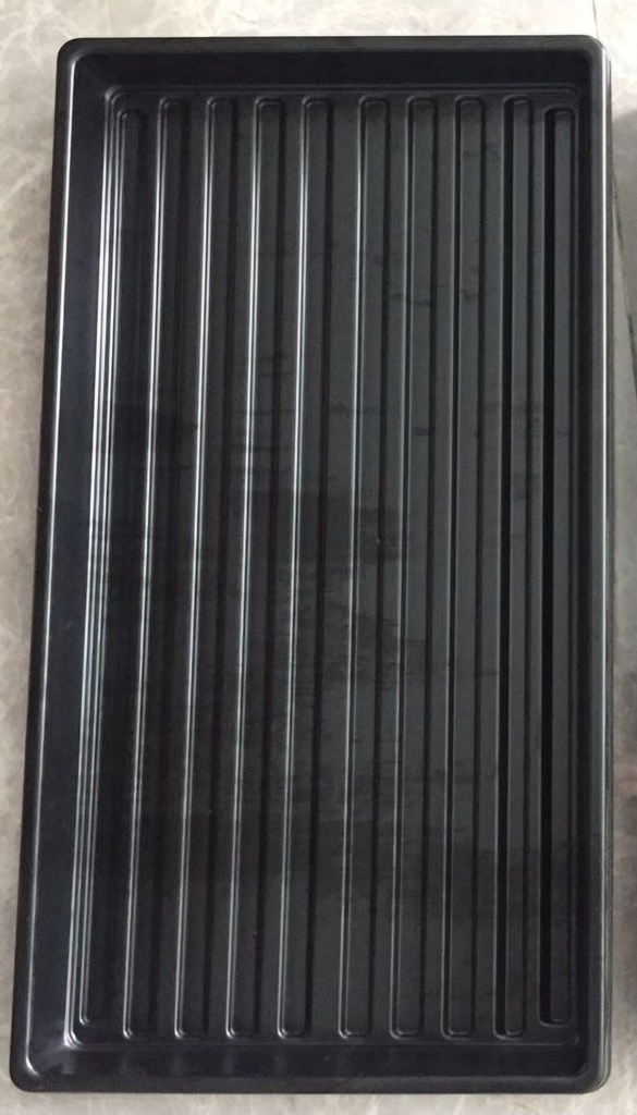 [PLT51X25X4SSTROUS] Plateaux NOIR 51*25*4cm SANS TROUS
