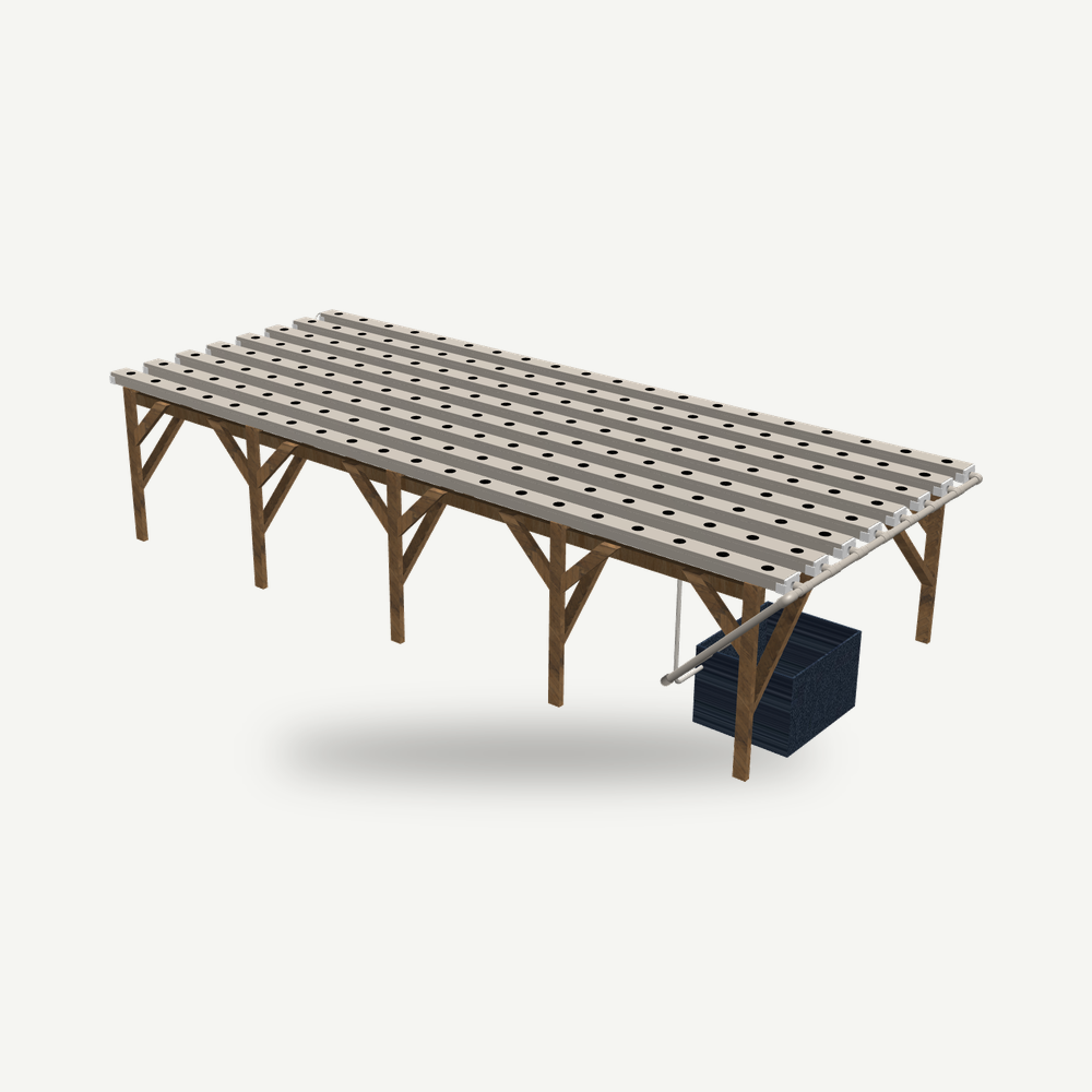[TDBP160T8X20R80] TABLE DBP BL 160T 8*20T TUBE R80