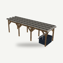 TABLE DBP BL 60T 4*15T TUBE R80
