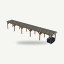 TABLE DBP BL 116T 4*29T TUBE R80