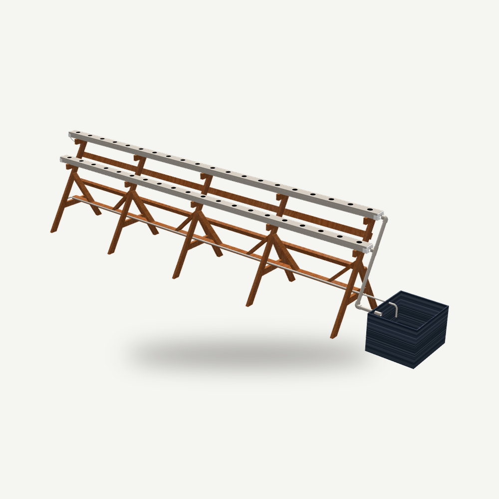 [ESDBP40T2X20R80] ESCALIER DBP BL 40T 2*20T TUBE R80