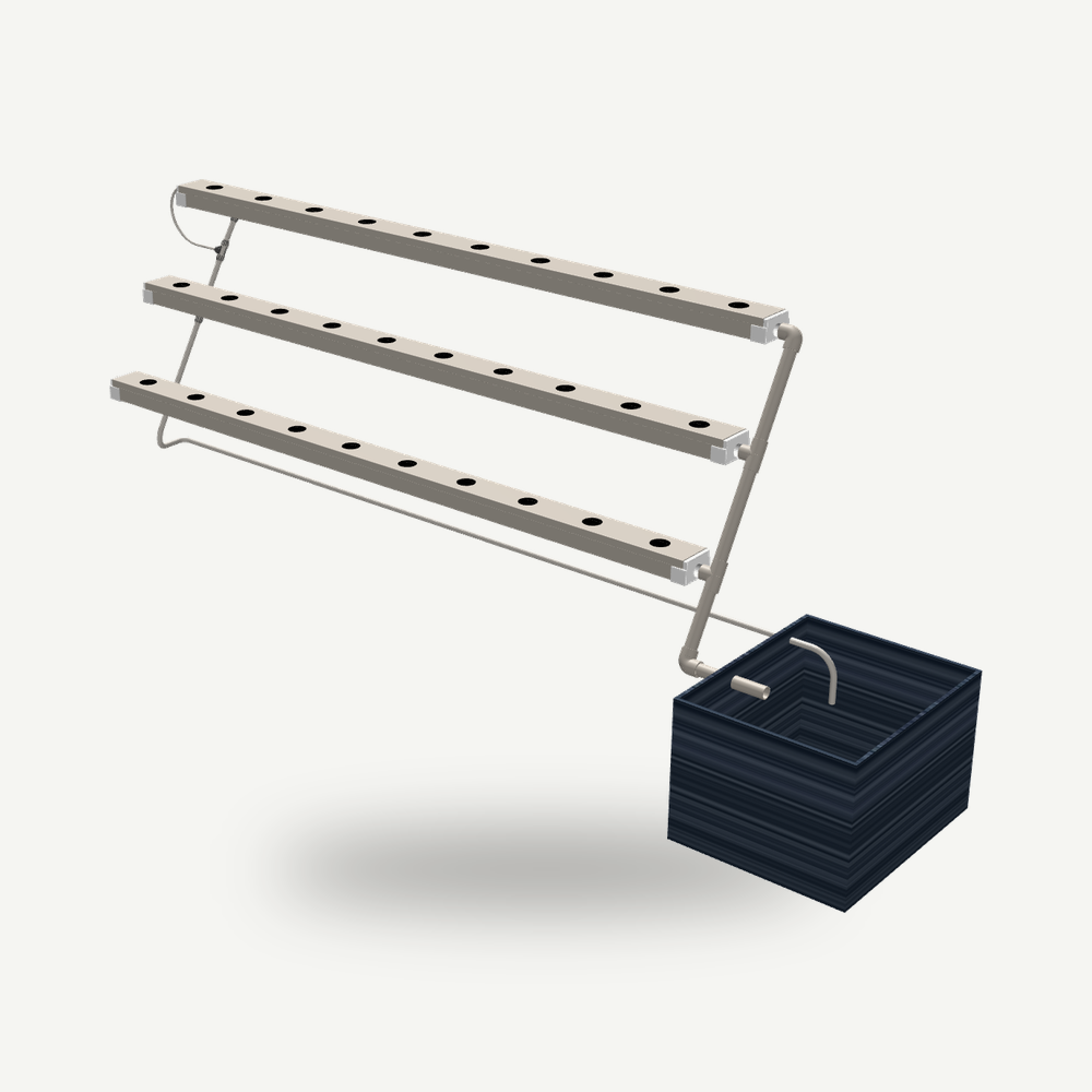 [ESCDBPSS30T3X10TR80] ESCALIER DBP SS 30T 3*10T TUBE R80