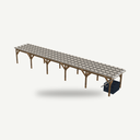 TABLE DBP BL 150T 5*30T TUBE R80