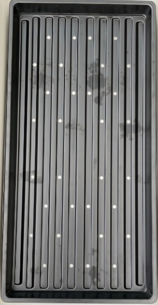 [PLT54X28X7AVTROUS] Plateaux NOIR 54*28*7cm AVEC TROUS