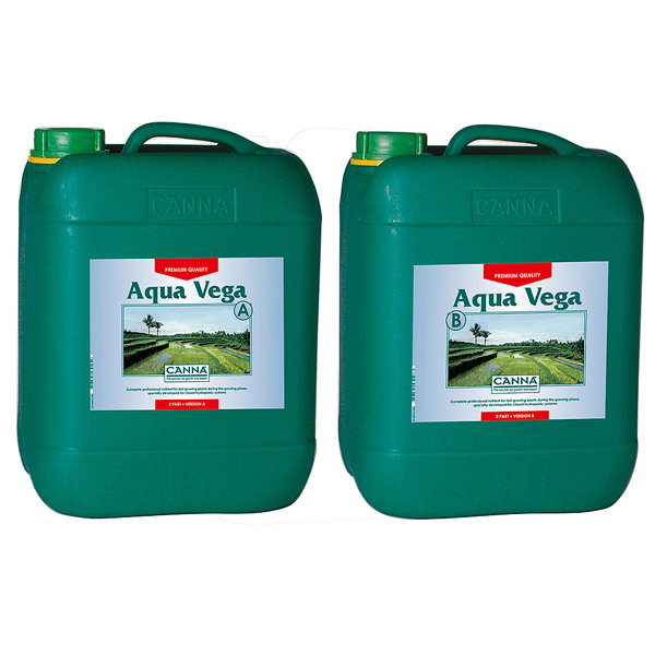 Kit engrais CANNA AQUA VEGA A+B 10L