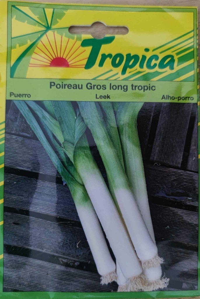 [SEM 043] SEMENCES POIREAU GROS LONG TROPIC