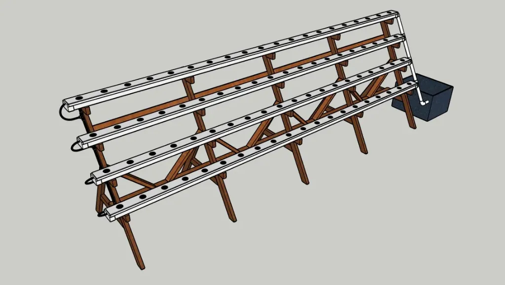 [ESBL80T4X20GN60] ESCALIER BL 80T 4*20T TUBE GN60