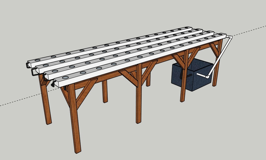 [T60T4X15TGN60] TABLE BL 60T 4*15T TUBE GN60 
